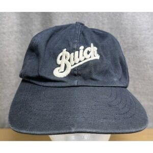 Vintage Buick Best Snap-On RARE Black Hat Swingster USA Unstructured Strapback‎